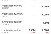 北交所主题基金今日扎堆领涨；11只基金跌超5%