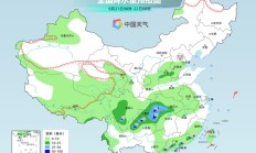 未来三天华西降雨不断今天仍有暴雨 江南华南闷热感仍将持续