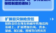 全国人大代表、中国太保战略研究中心(ESG办公室)主任周燕芳：建议对巨灾保险投保人进行保费补贴、对保险公司给予税收减免