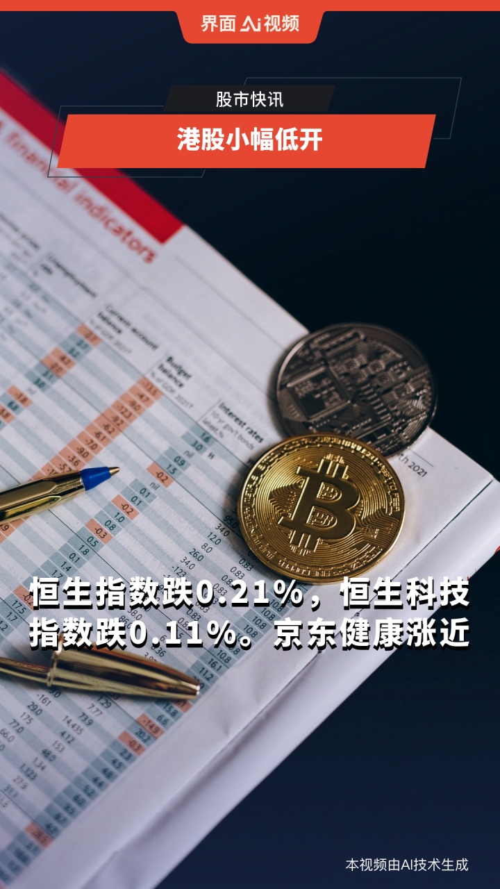 港股小幅高开 新消费概念股走强